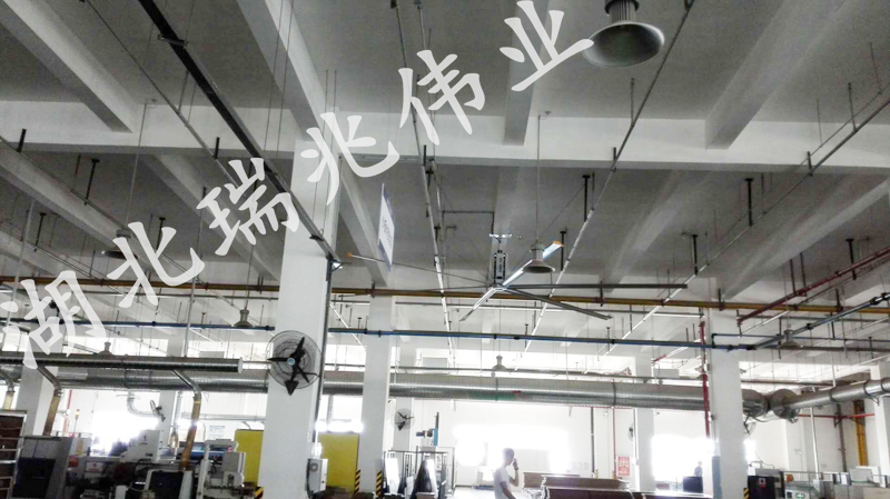 整體降溫、工業(yè)大風(fēng)扇、超大覆蓋面積、節(jié)約成本