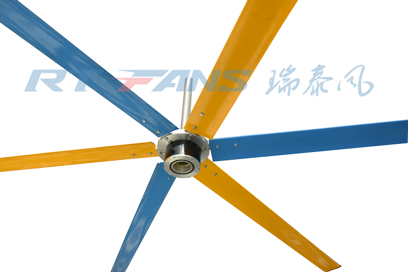 高大空間場所用什么通風(fēng)降溫設(shè)備好？當(dāng)然是瑞泰風(fēng)工業(yè)大風(fēng)扇啦！