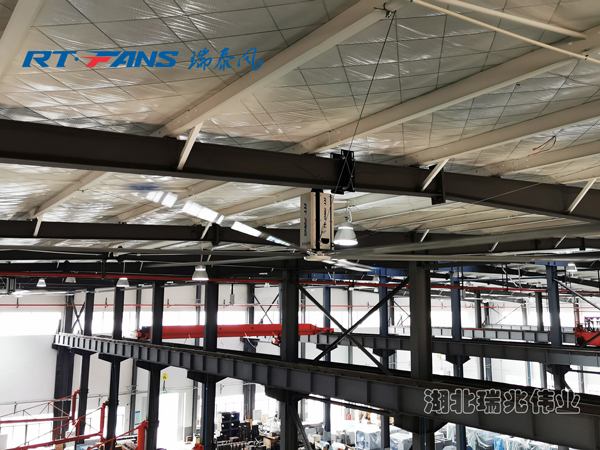 大型廠房車(chē)間降溫方案，就選瑞泰風(fēng)大型工業(yè)風(fēng)扇