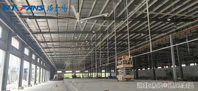 工業(yè)車間用工業(yè)大風(fēng)扇降溫通風(fēng)留住企業(yè)員工！