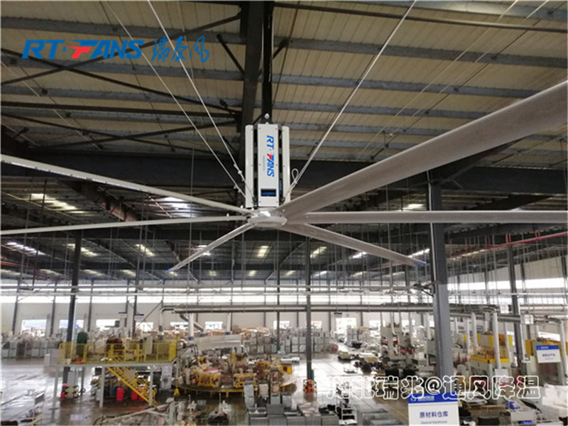 廠房降溫使用工業(yè)風(fēng)扇給你不一樣的夏天！