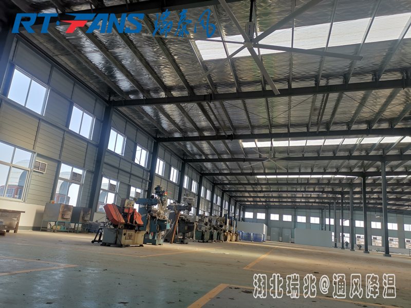高大型鋼構廠房通風降溫很重要，不信你來看看
